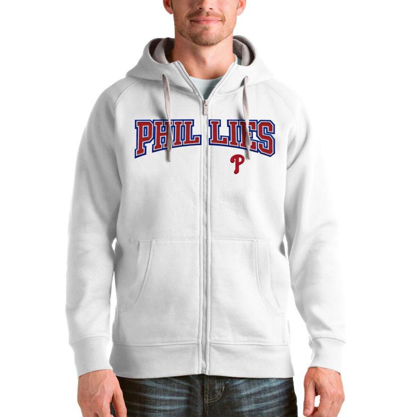MLB Philadelphia Phillies Team Logo Victory Full-Zip Hoodie