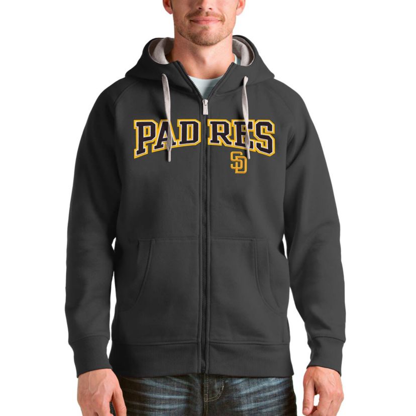 MLB San Diego Padres Team Logo Victory Full-Zip Hoodie