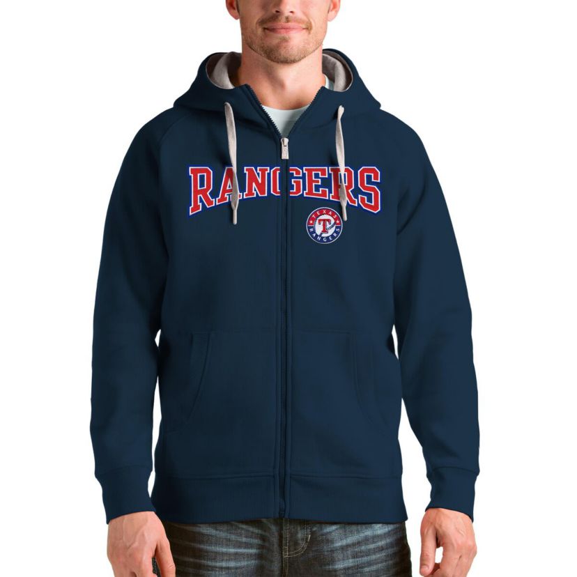 MLB Texas Rangers Team Logo Victory Full-Zip Hoodie