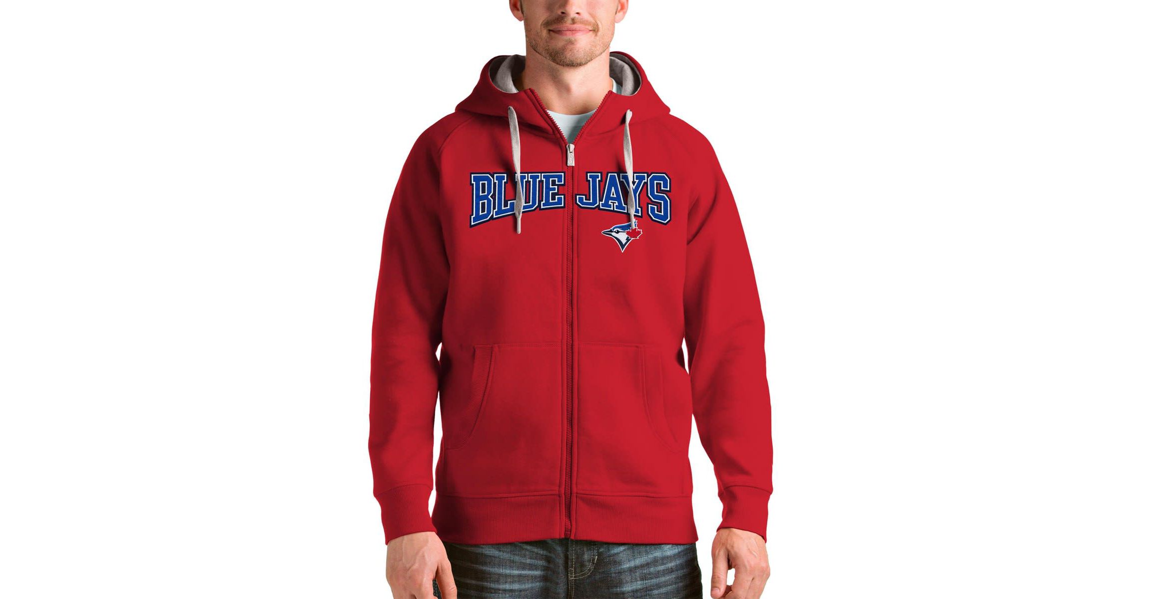 Toronto Blue Jays MLB Toronto Jays Team Logo Victory Full-Zip Hoodie