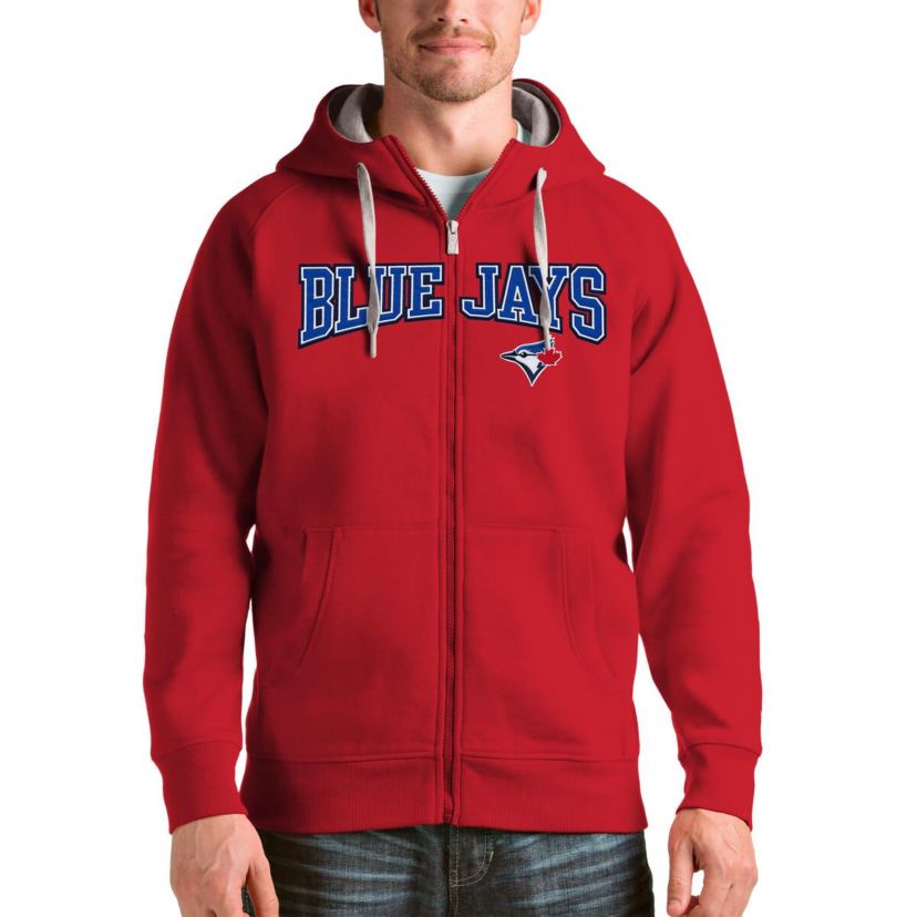Toronto Blue Jays MLB Toronto Jays Team Logo Victory Full-Zip Hoodie