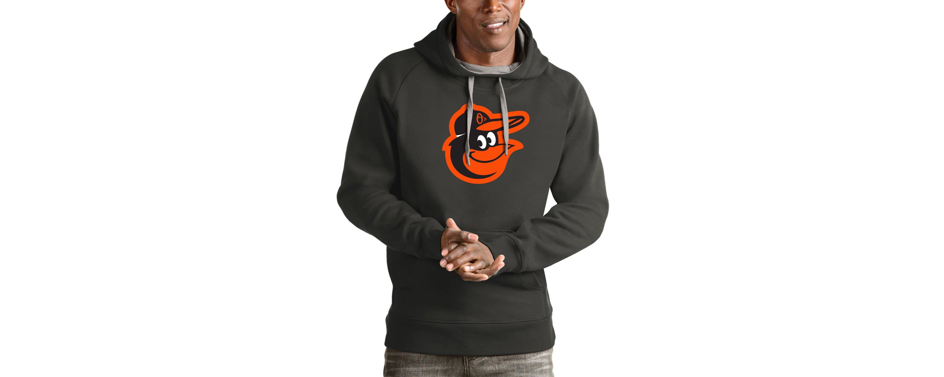 MLB Baltimore Orioles Victory Pullover Team Logo Hoodie