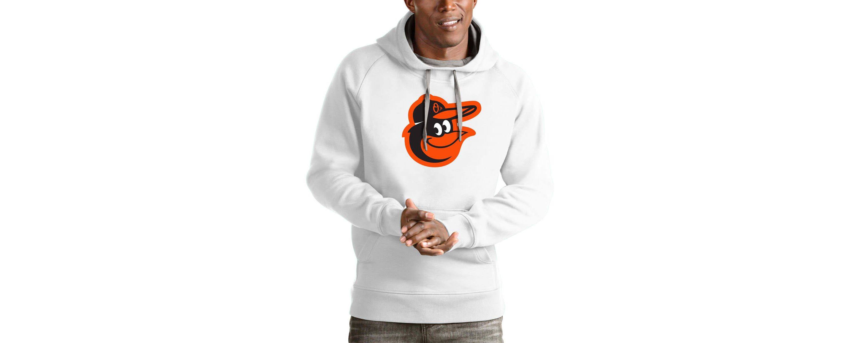 MLB Baltimore Orioles Victory Pullover Team Logo Hoodie