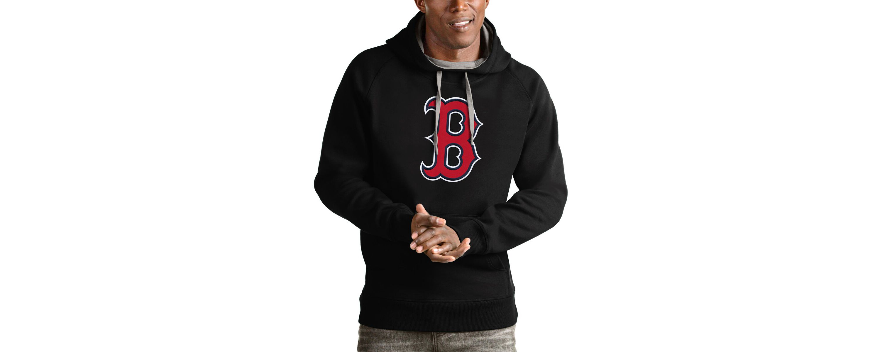 Boston Red Sox MLB Boston Sox Victory Pullover Team Logo Hoodie