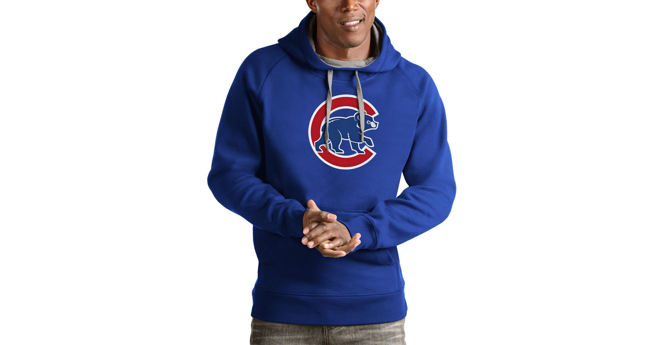 MLB Chicago Cubs Victory Pullover Team Logo Hoodie