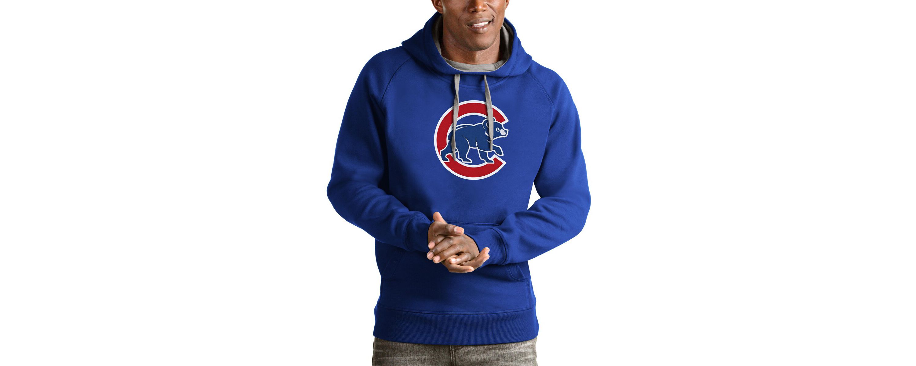 MLB Chicago Cubs Victory Pullover Team Logo Hoodie