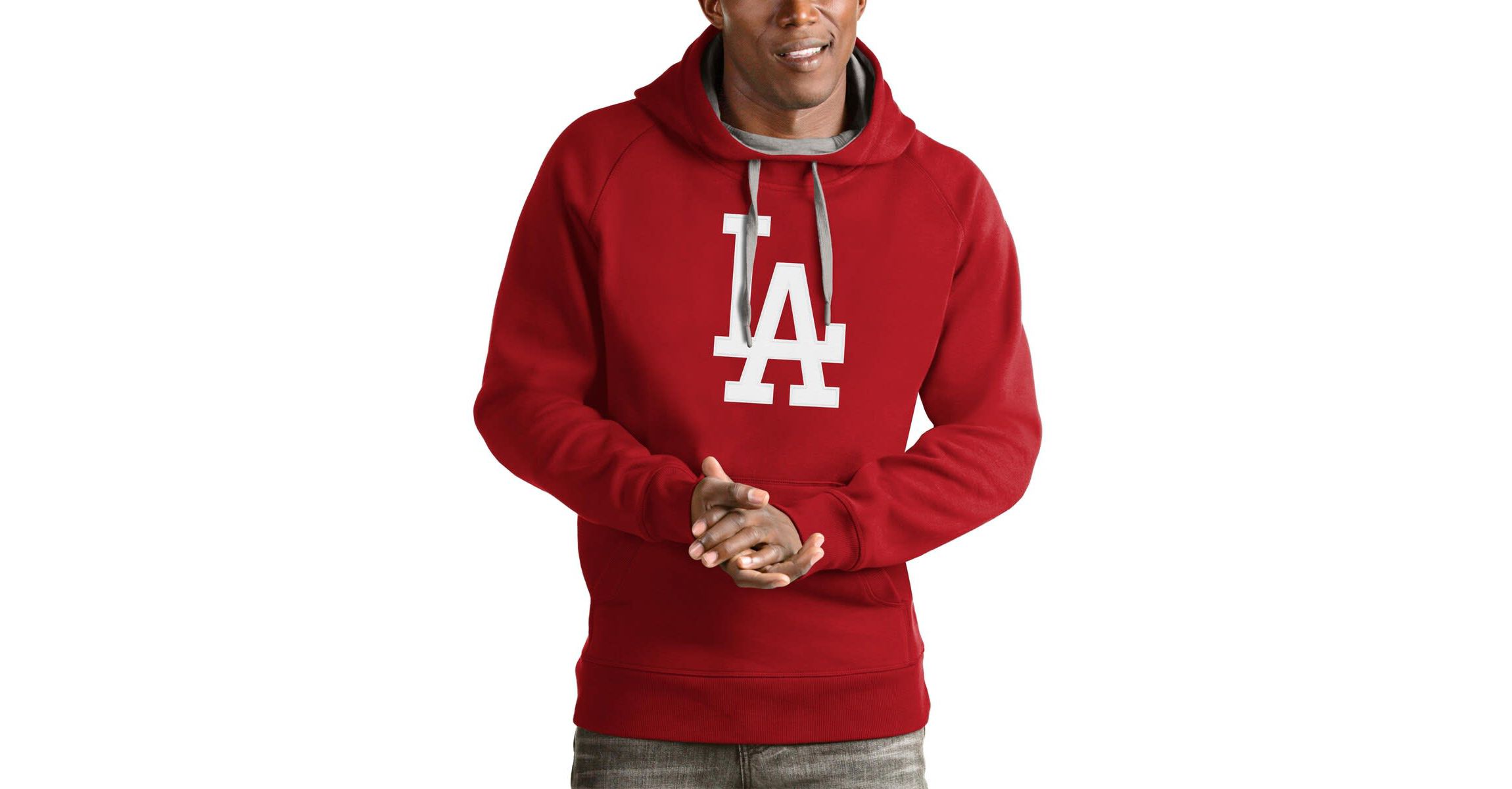 MLB Los Angeles Dodgers Victory Pullover Team Logo Hoodie