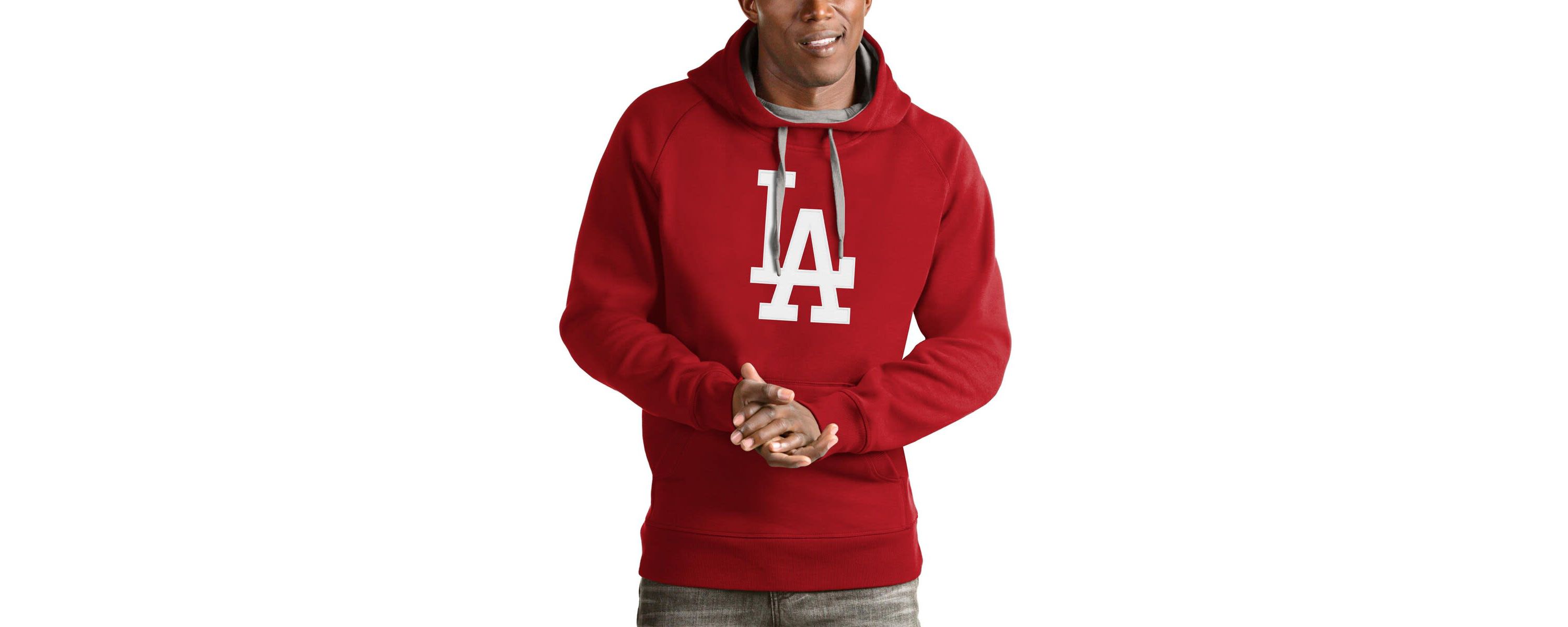 MLB Los Angeles Dodgers Victory Pullover Team Logo Hoodie