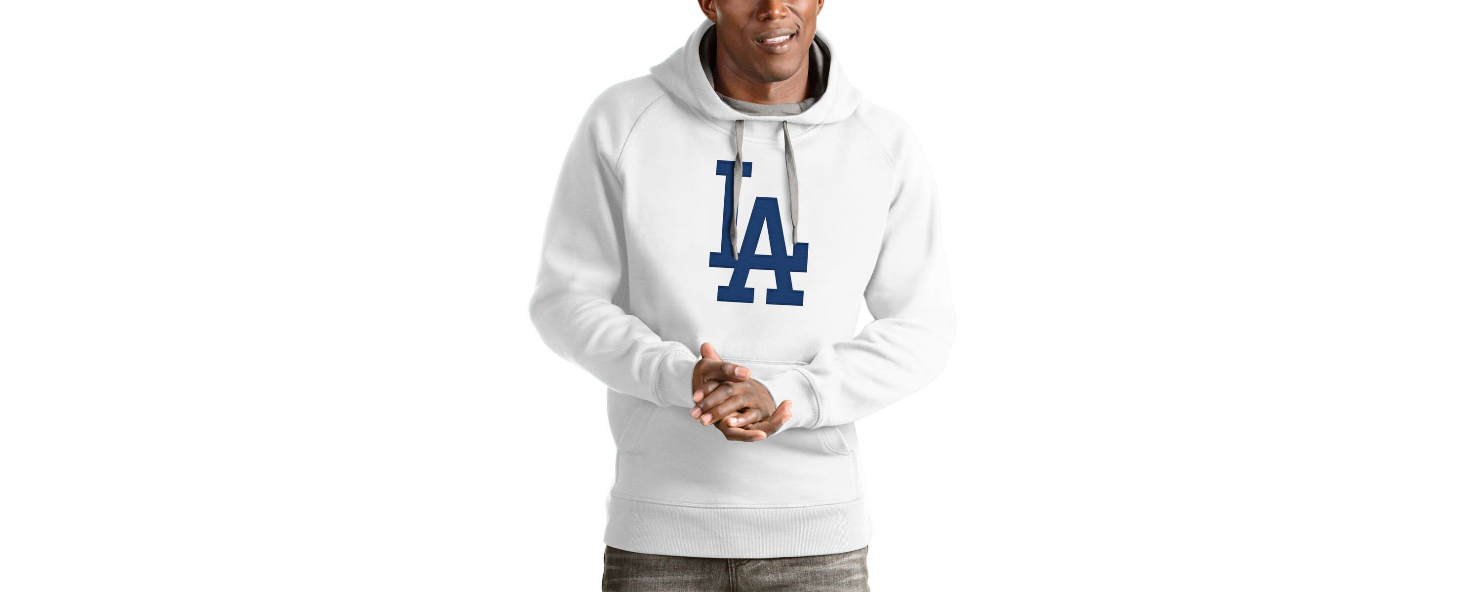 MLB Los Angeles Dodgers Victory Pullover Team Logo Hoodie