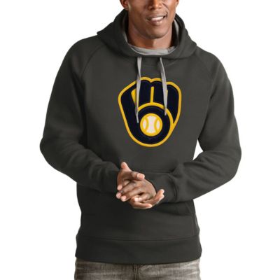 MLB Milwaukee Brewers Victory Pullover Team Logo Hoodie