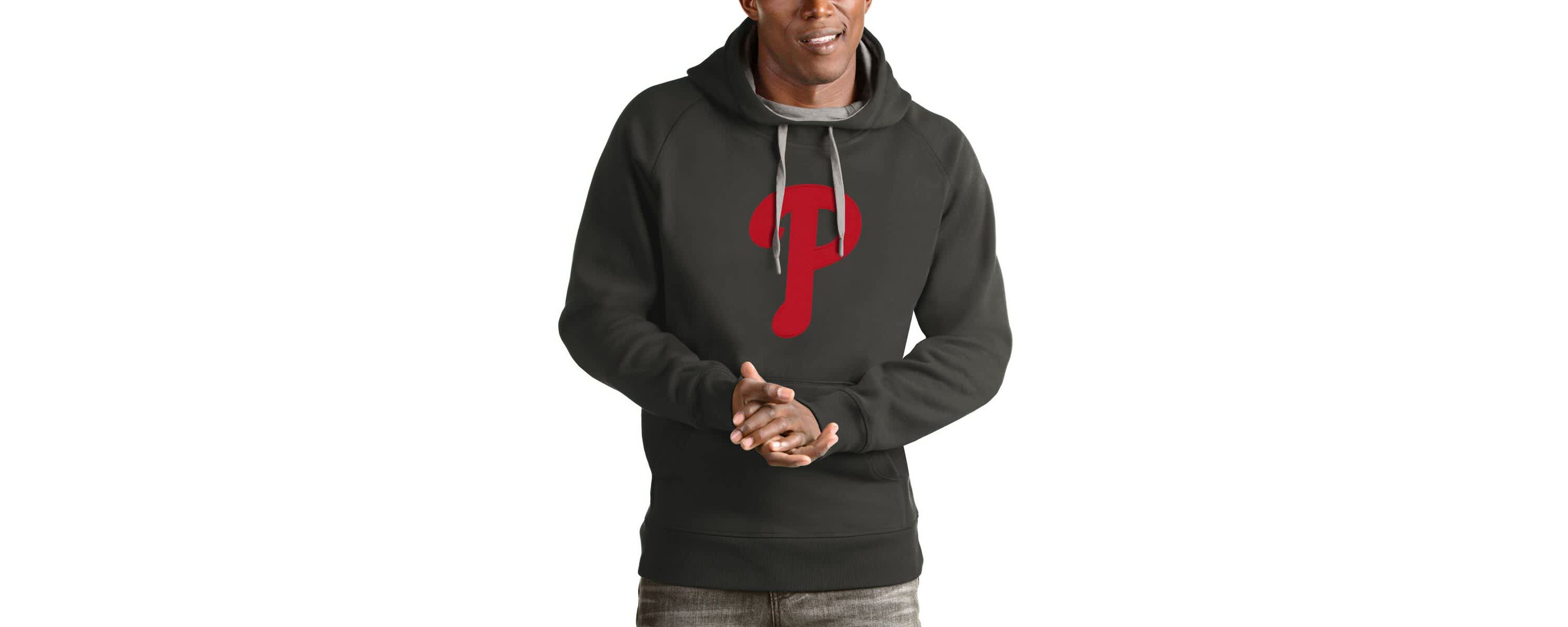 MLB Philadelphia Phillies Victory Pullover Team Logo Hoodie
