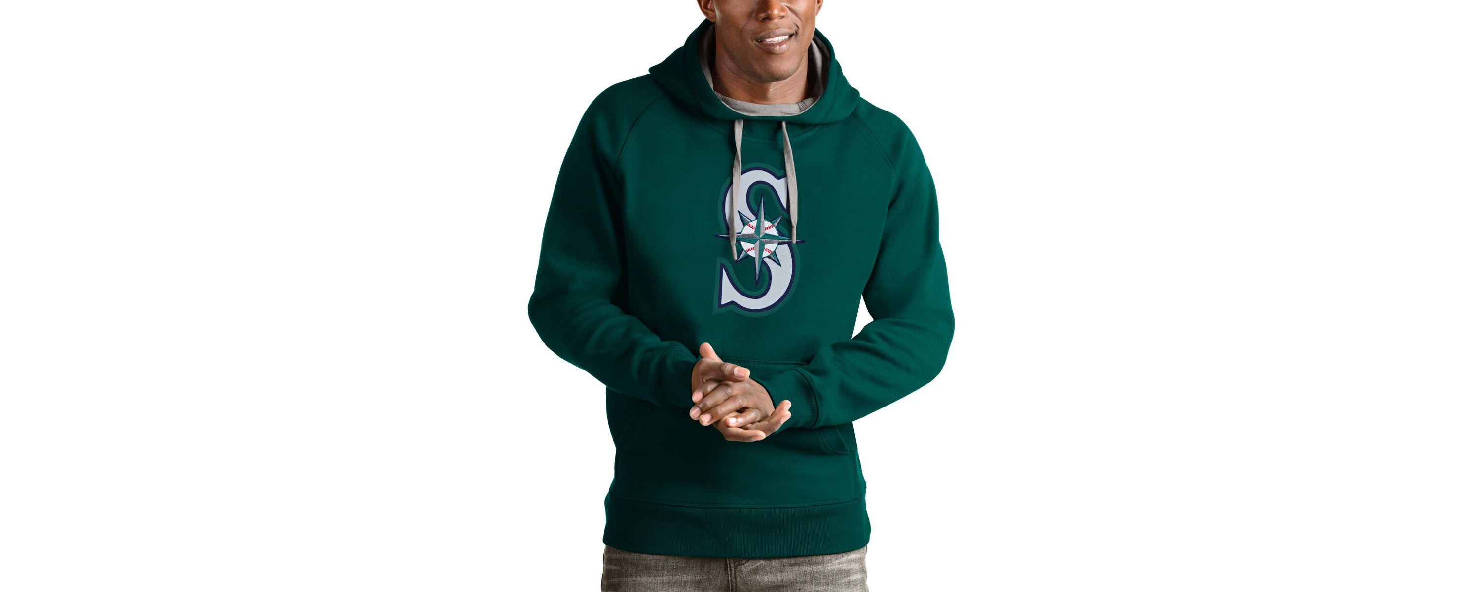 MLB Seattle Mariners Victory Pullover Team Logo Hoodie
