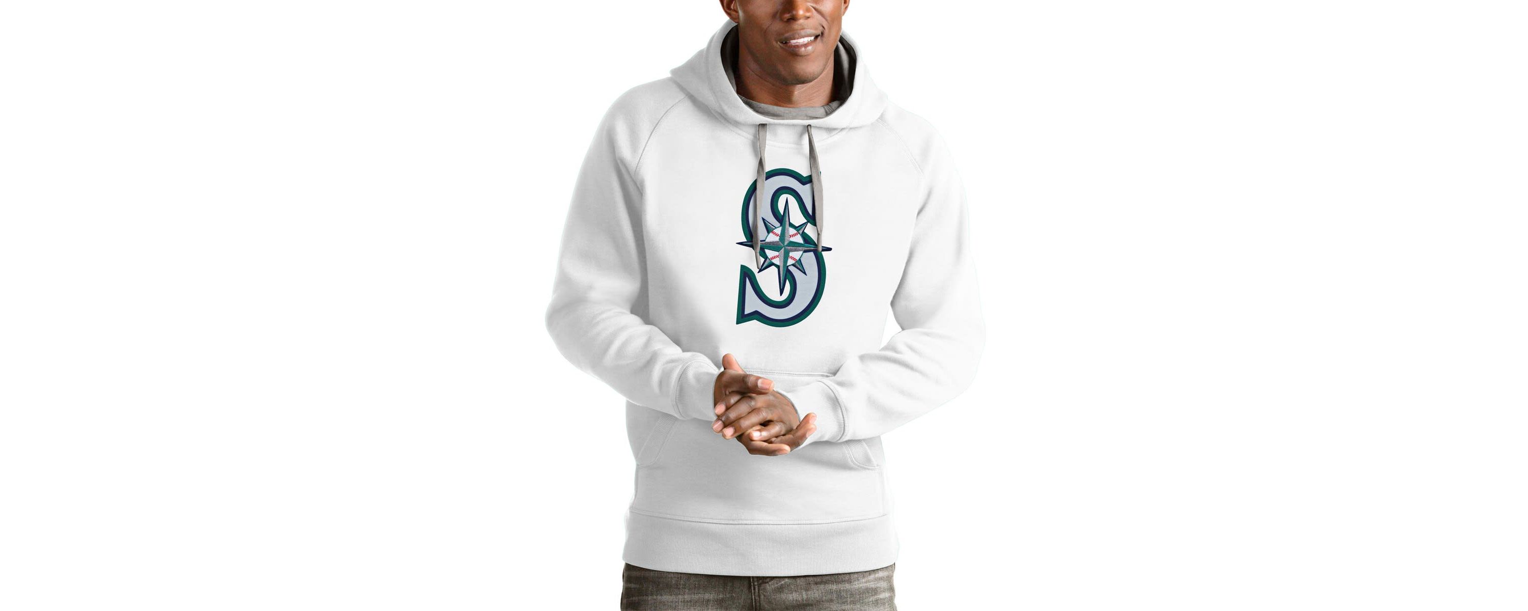 MLB Seattle Mariners Victory Pullover Team Logo Hoodie