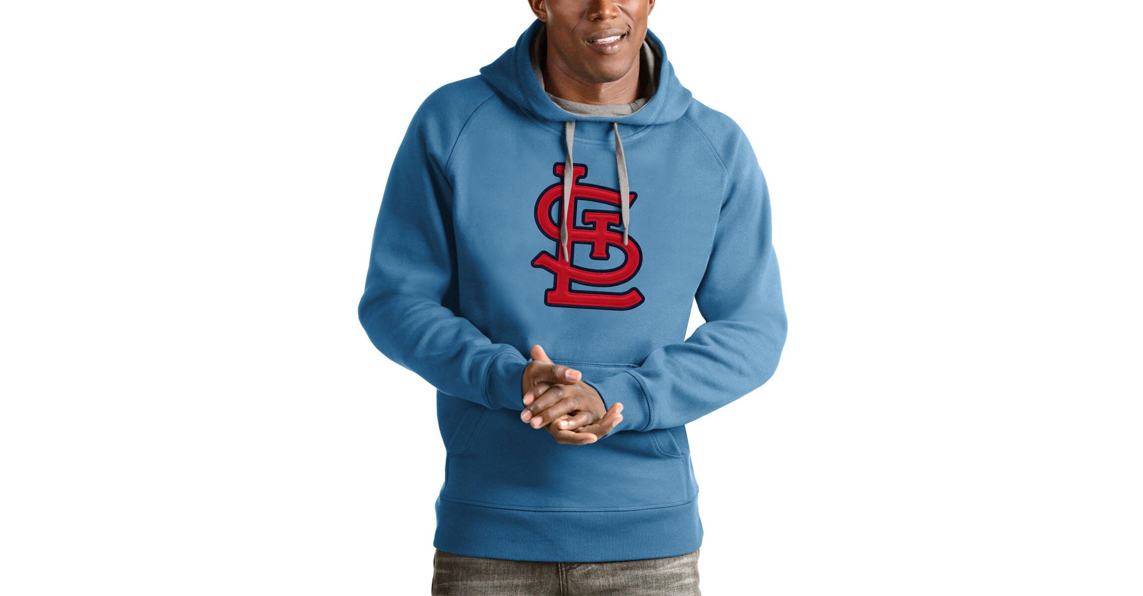 MLB Light St. Louis Cardinals Victory Pullover Team Logo Hoodie