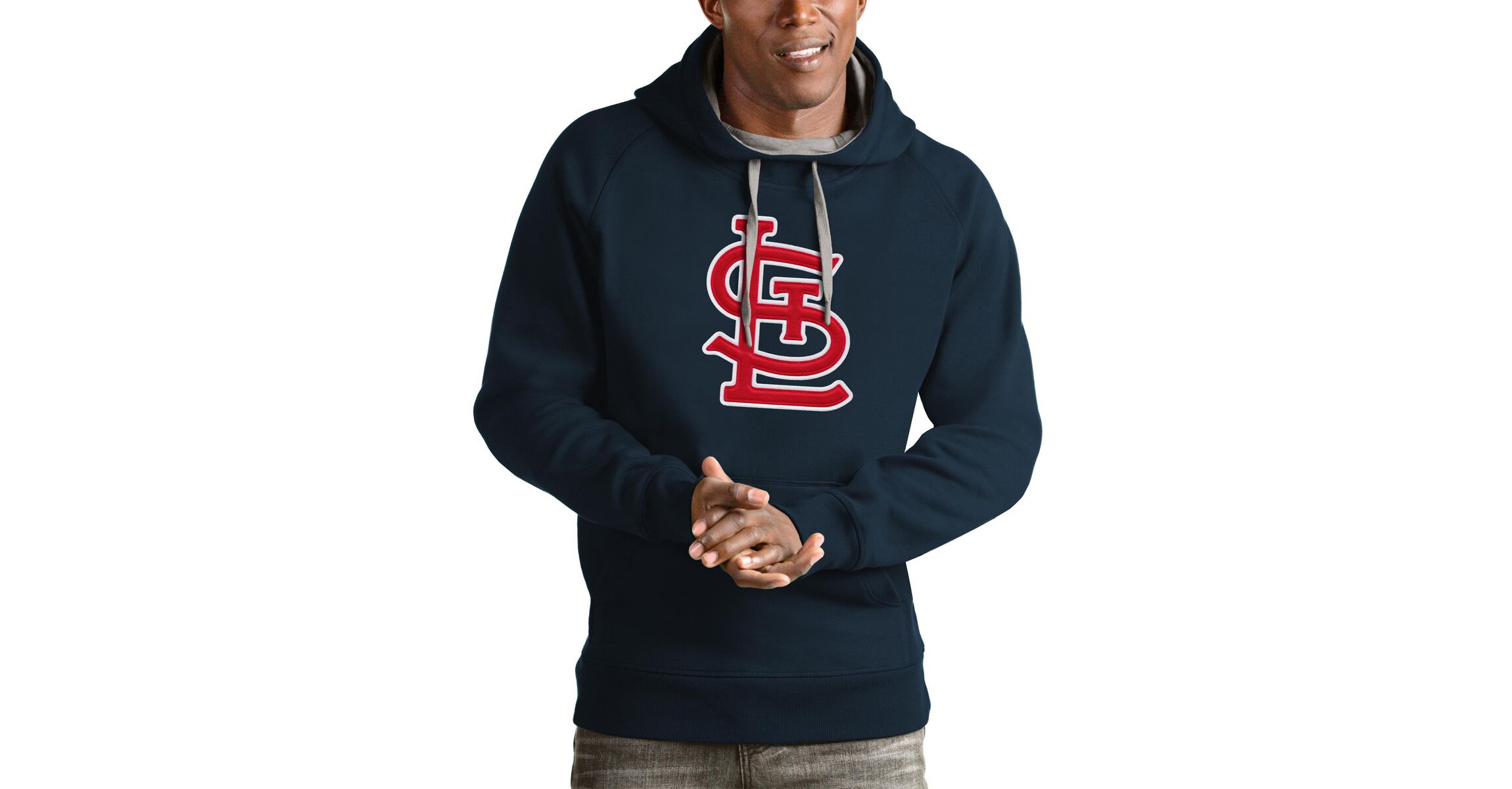 MLB St. Louis Cardinals Victory Pullover Team Logo Hoodie