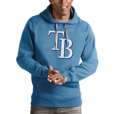 MLB Light Tampa Bay Rays Victory Pullover Team Logo Hoodie