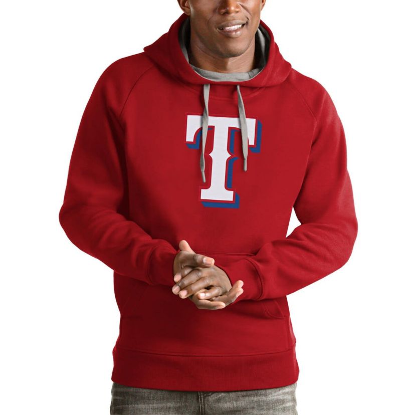 MLB Texas Rangers Victory Pullover Team Logo Hoodie