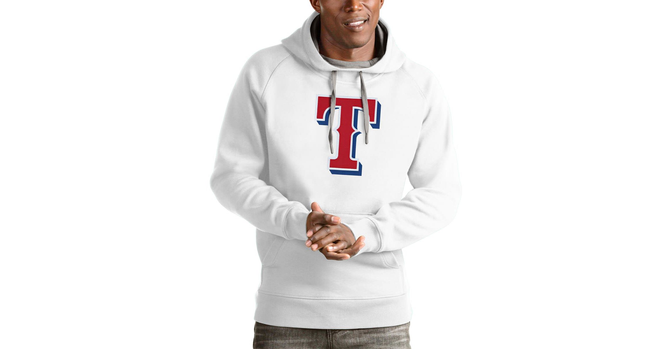 MLB Texas Rangers Victory Pullover Team Logo Hoodie