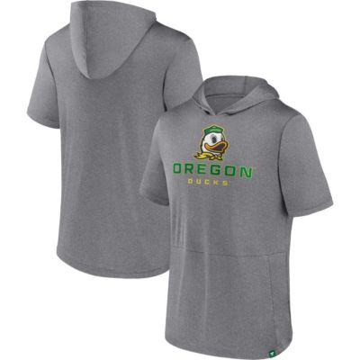 NCAA Fanatics Oregon Ducks Modern Stack Hoodie T-Shirt