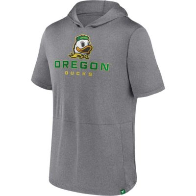 NCAA Fanatics Oregon Ducks Modern Stack Hoodie T-Shirt