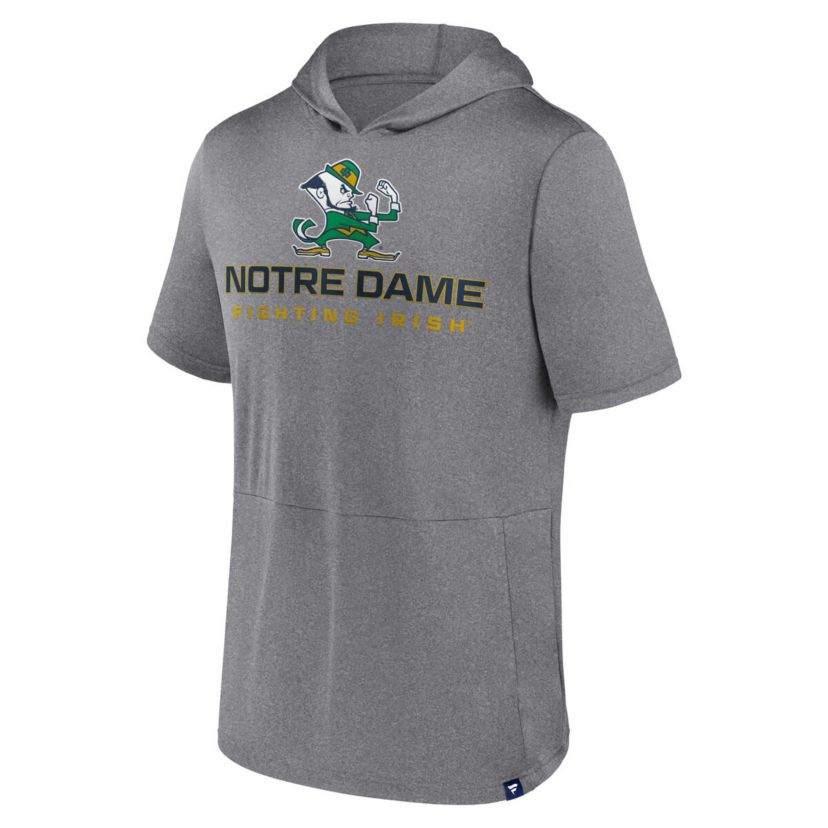NCAA Fanatics Notre Dame Fighting Irish Modern Stack Hoodie T-Shirt