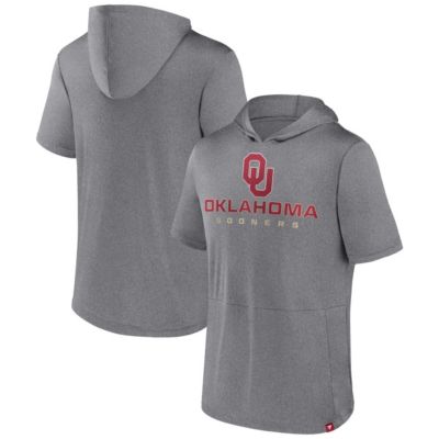 Men's NCAA Fanatics Oklahoma Sooners Modern Stack Hoodie T-Shirt