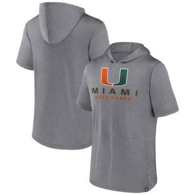 Miami (FL) Hurricanes NCAA Fanatics Modern Stack Hoodie T-Shirt