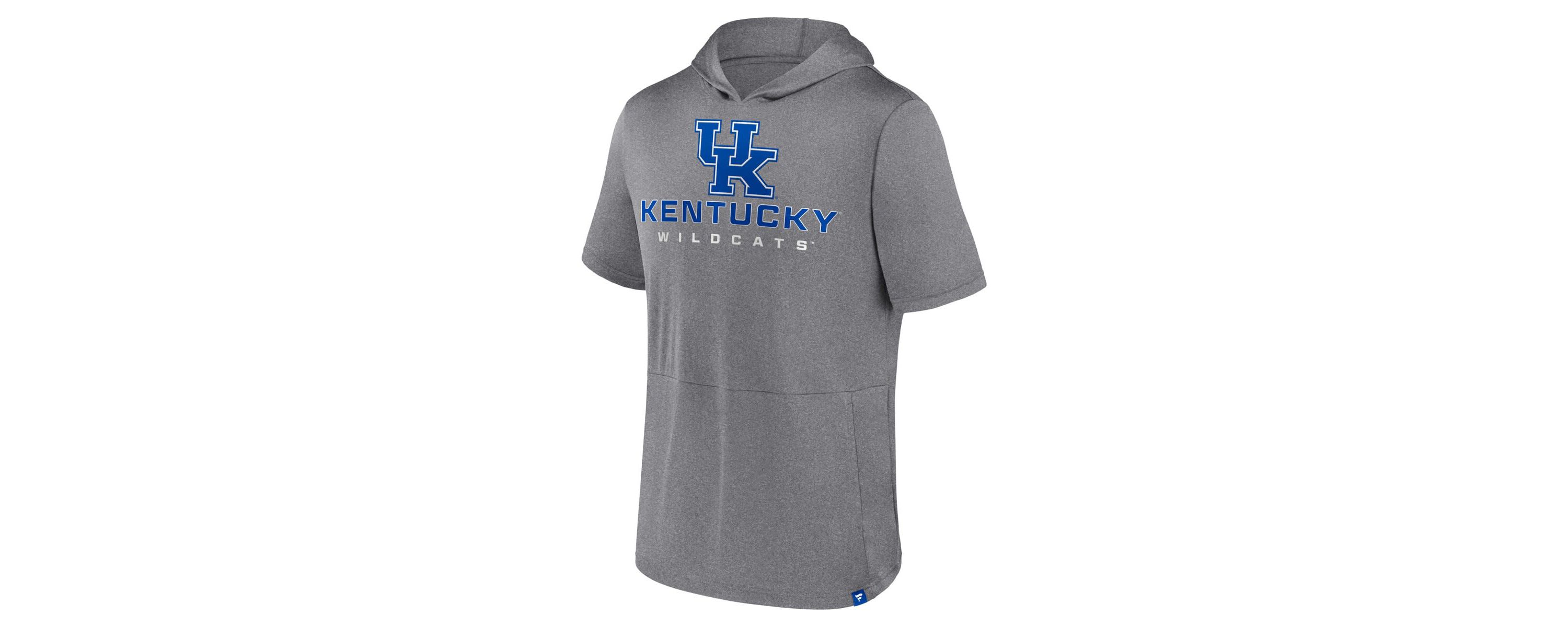 NCAA Fanatics Kentucky Wildcats Modern Stack Hoodie T-Shirt