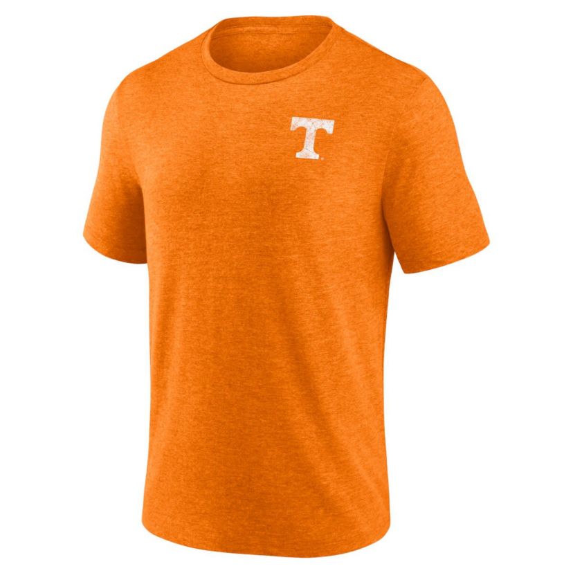 NCAA Fanatics Tennessee Tennessee Volunteers Old-School Bold Tri-Blend T-Shirt