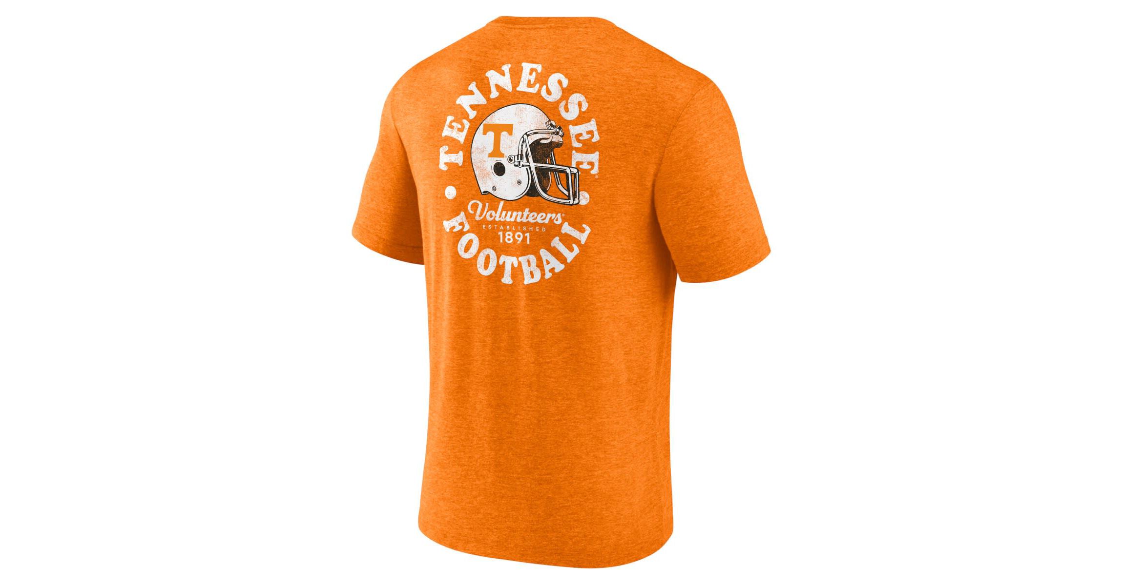 NCAA Fanatics Tennessee Tennessee Volunteers Old-School Bold Tri-Blend T-Shirt