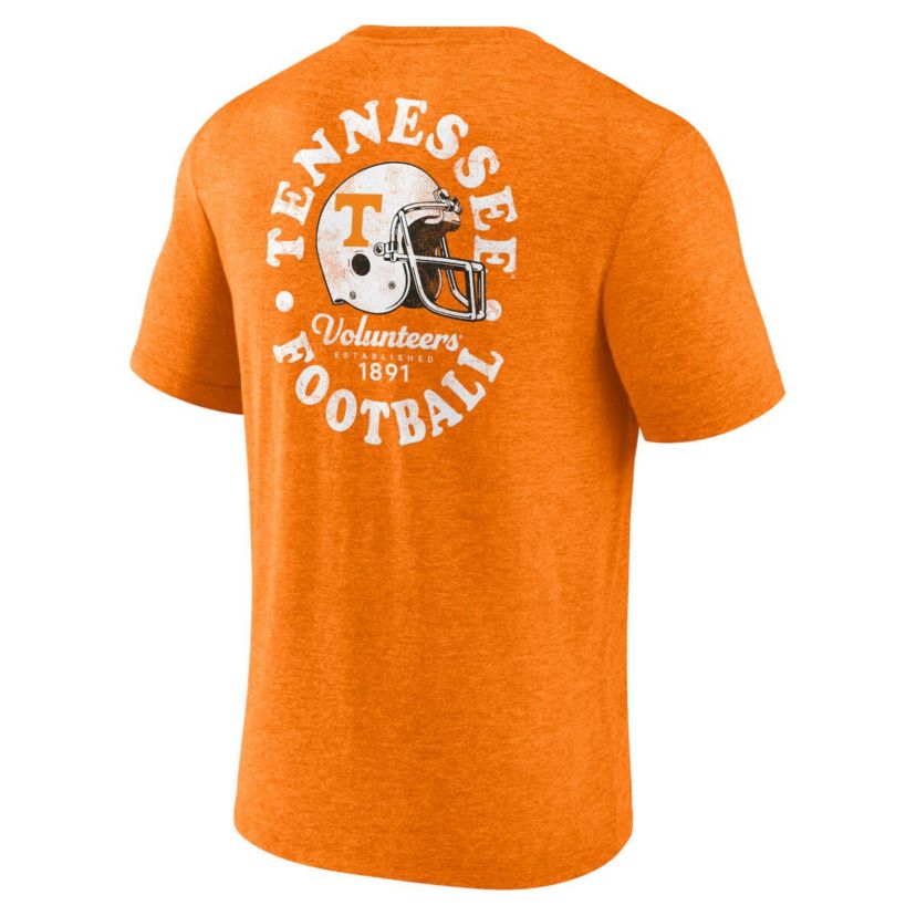 NCAA Fanatics Tennessee Tennessee Volunteers Old-School Bold Tri-Blend T-Shirt
