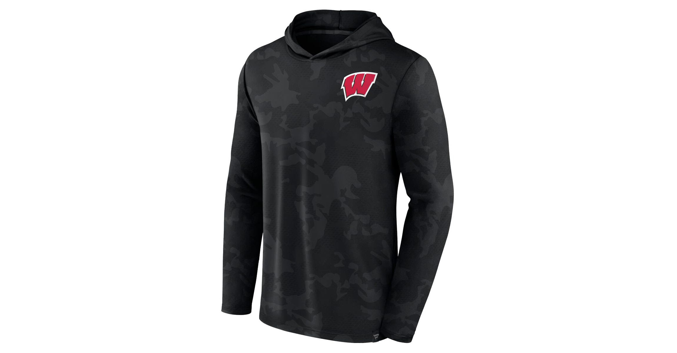 NCAA Fanatics Wisconsin Badgers Hoodie Long Sleeve T-Shirt