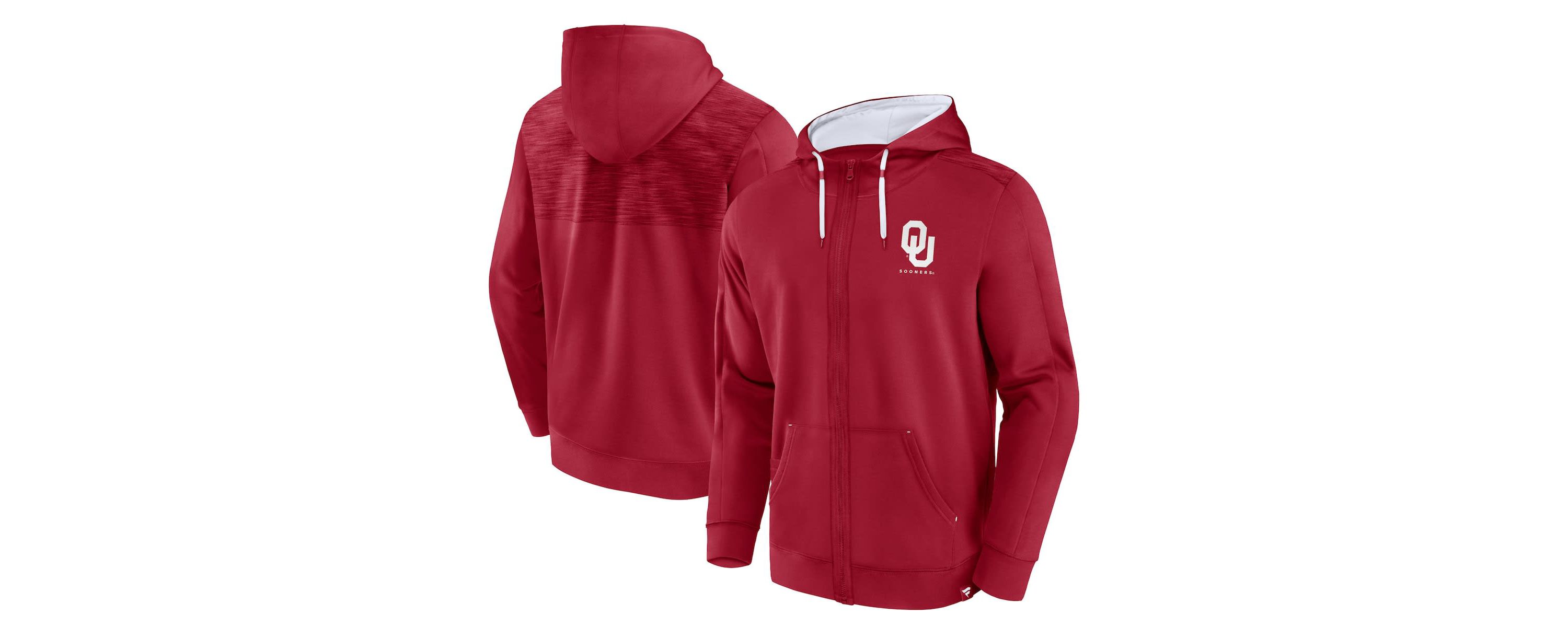 NCAA Fanatics Oklahoma Sooners Power Index Full-Zip Hoodie