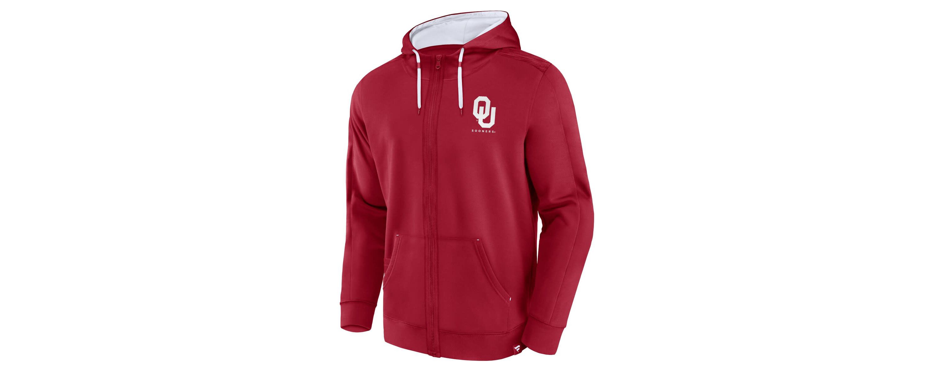 NCAA Fanatics Oklahoma Sooners Power Index Full-Zip Hoodie
