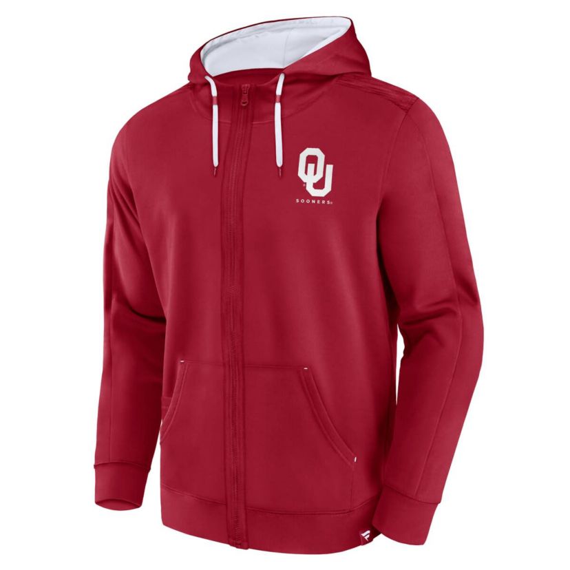 NCAA Fanatics Oklahoma Sooners Power Index Full-Zip Hoodie