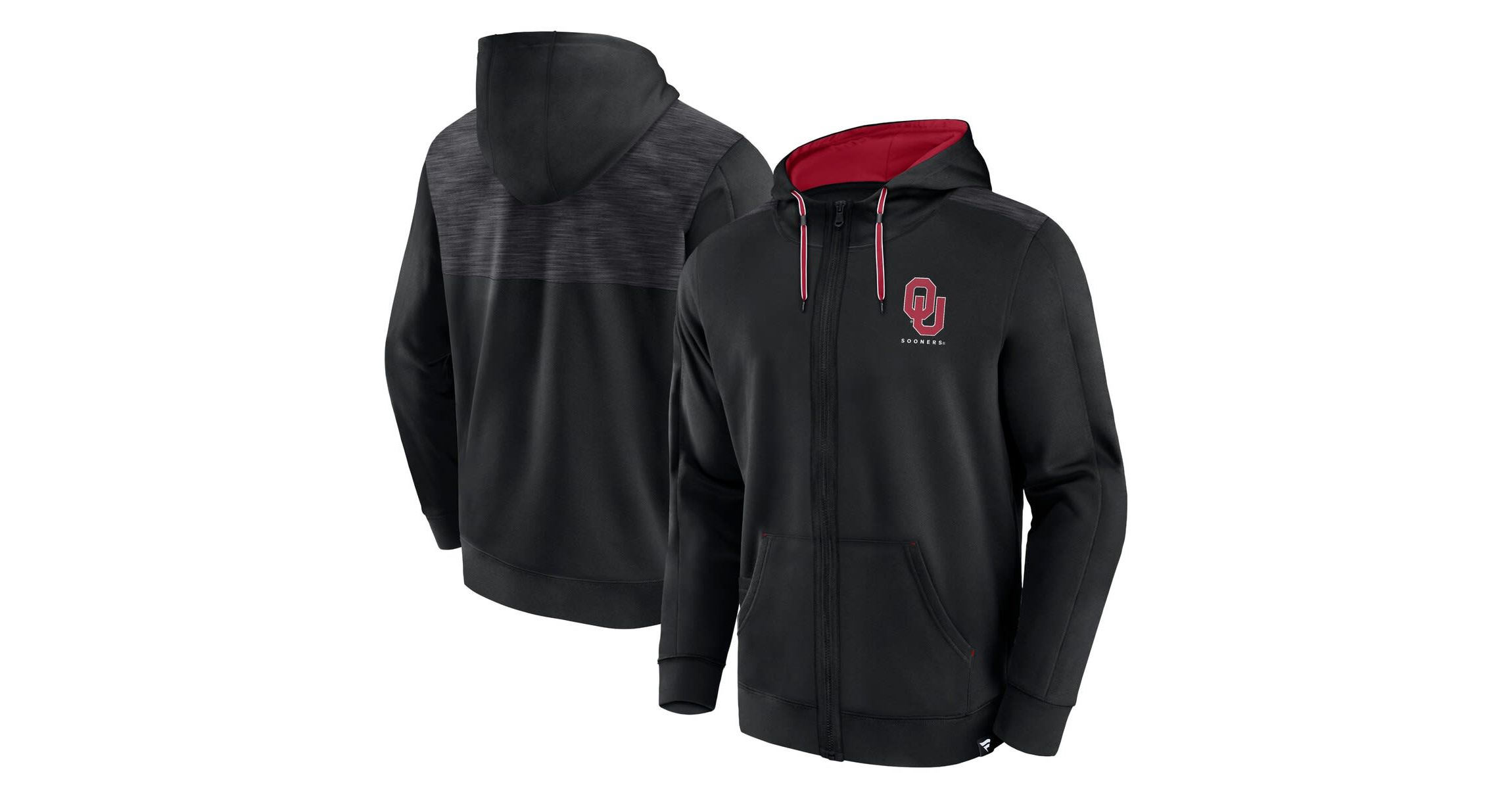 NCAA Fanatics Oklahoma Sooners Power Index Full-Zip Hoodie
