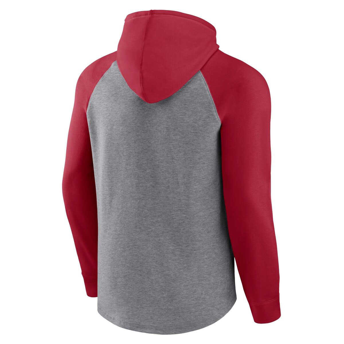 NCAA Fanatics Oklahoma Sooners Wrap Up Raglan Pullover Hoodie