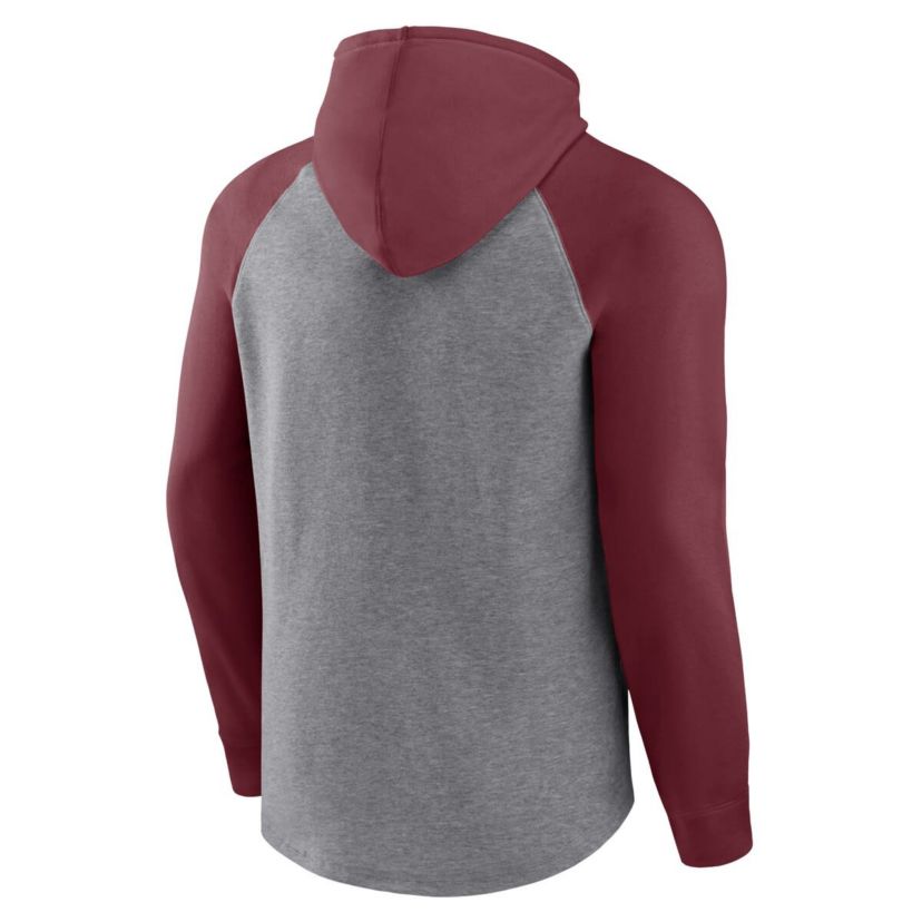NCAA Fanatics Texas A&M Aggies Wrap Up Raglan Pullover Hoodie