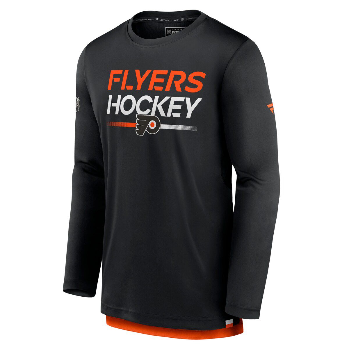 NHL Fanatics Philadelphia Flyers Authentic Pro Long Sleeve T-Shirt