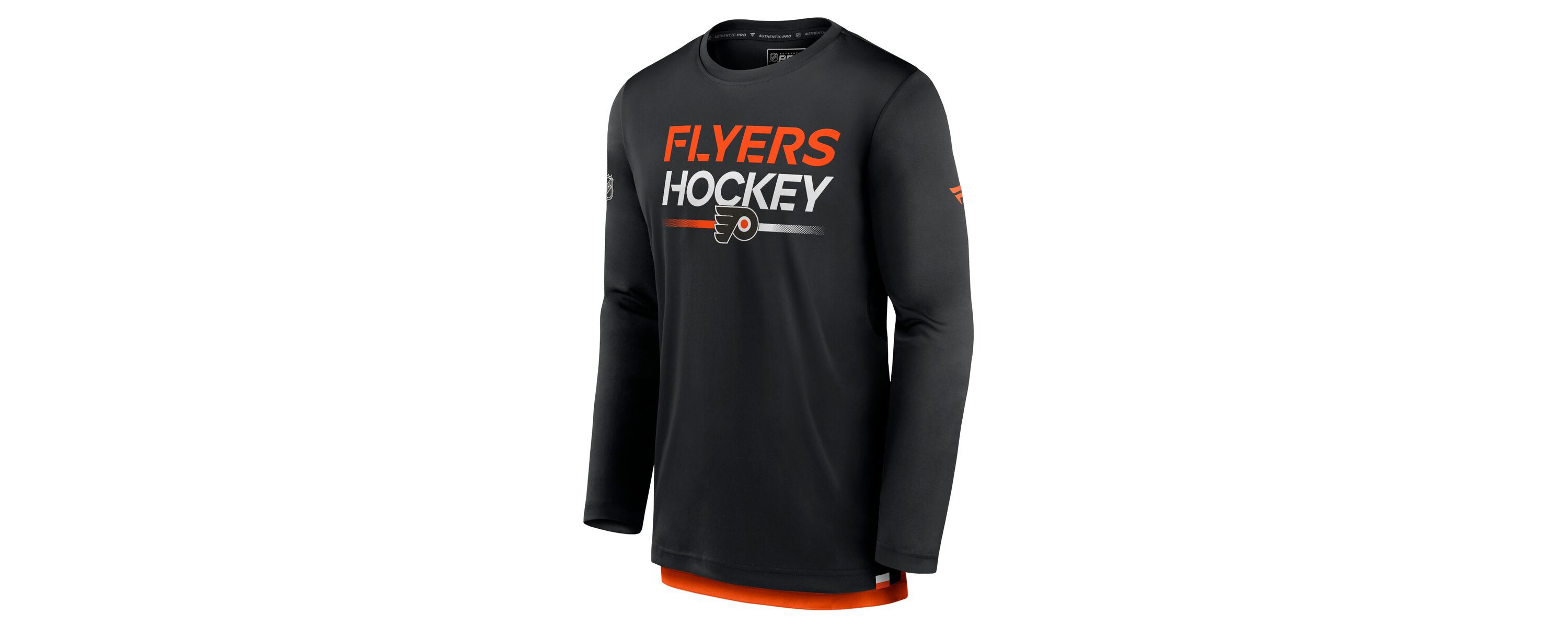 NHL Fanatics Philadelphia Flyers Authentic Pro Long Sleeve T-Shirt
