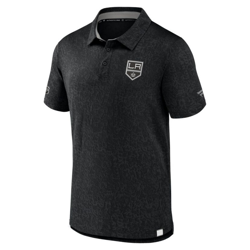 NHL Fanatics Los Angeles Kings Authentic Pro Jacquard Polo