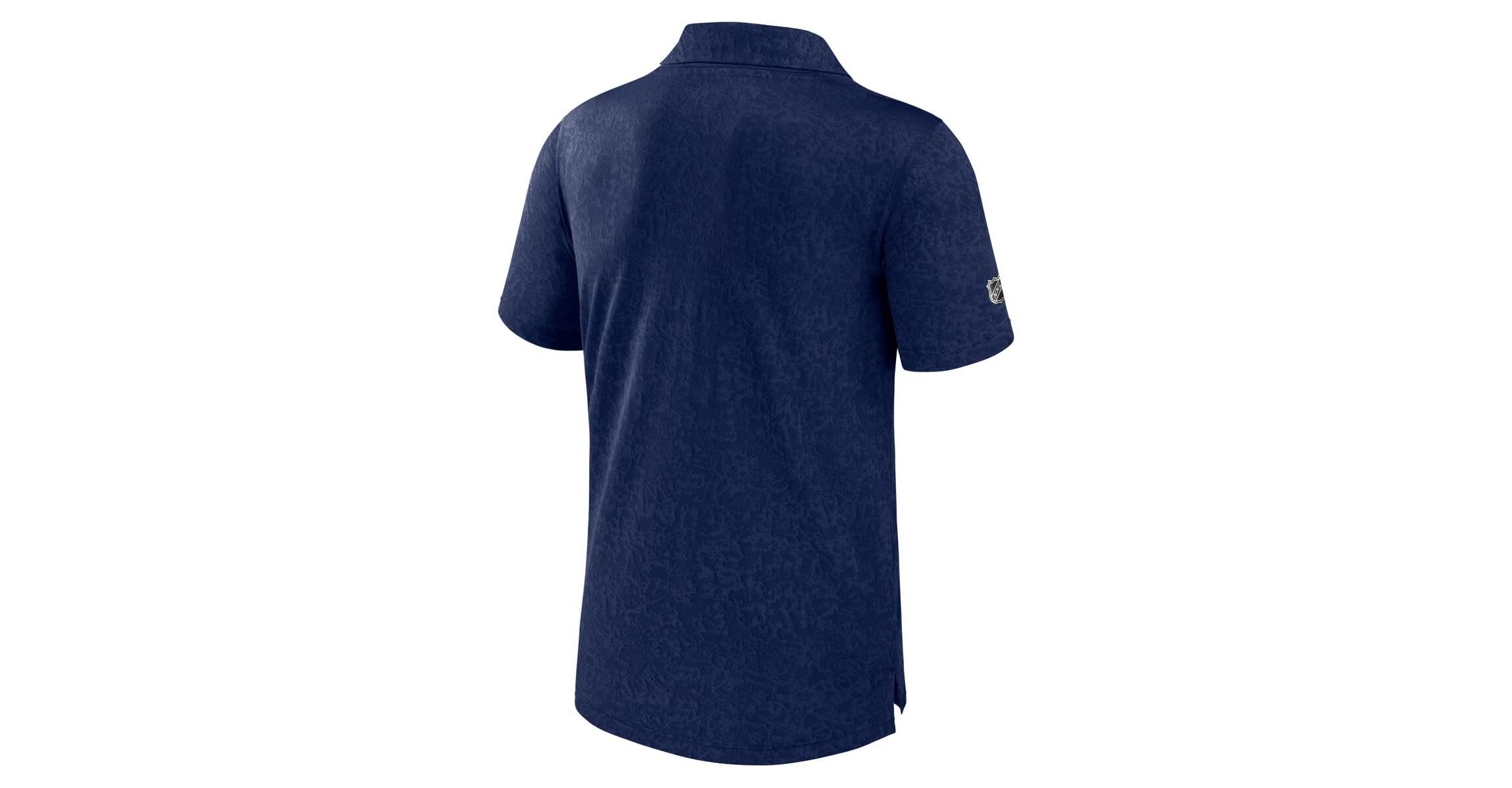 NHL Fanatics Washington Capitals Authentic Pro Jacquard Polo