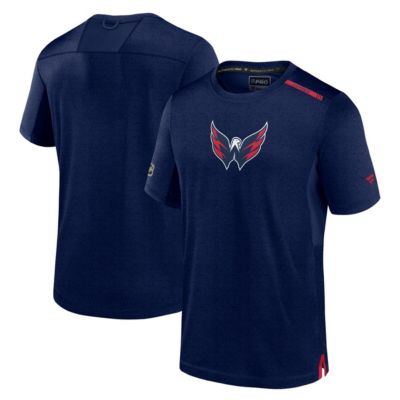 Men's NHL Fanatics Washington Capitals Authentic Pro Performance T-Shirt, Navy Blue, Small