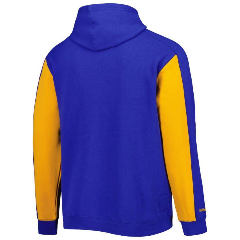 MLB Milwaukee Brewers Colorblocked Fleece Pullover Hoodie