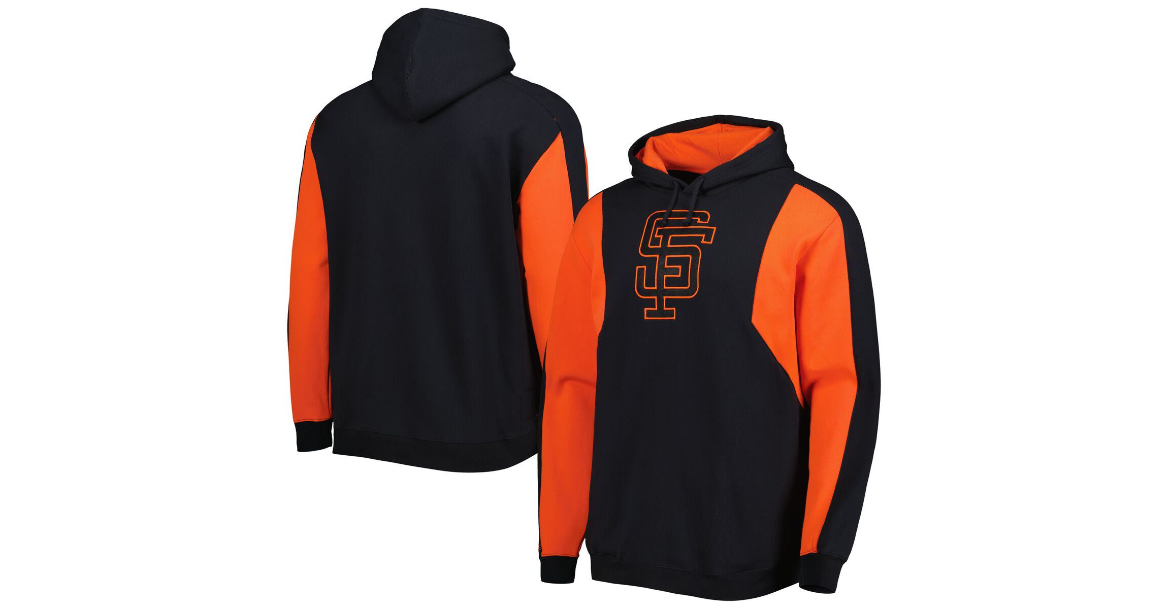 MLB San Francisco Giants Colorblocked Fleece Pullover Hoodie