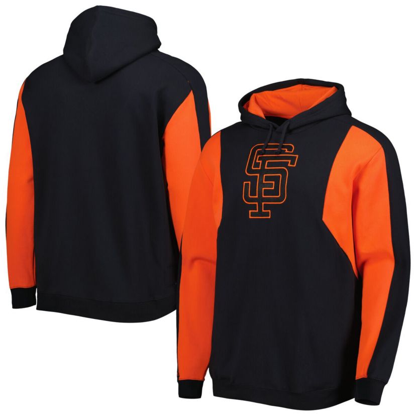 MLB San Francisco Giants Colorblocked Fleece Pullover Hoodie