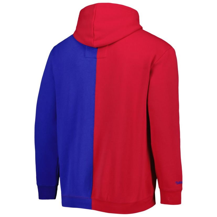 MLB Red/Royal Chicago Cubs Fleece Full-Zip Hoodie