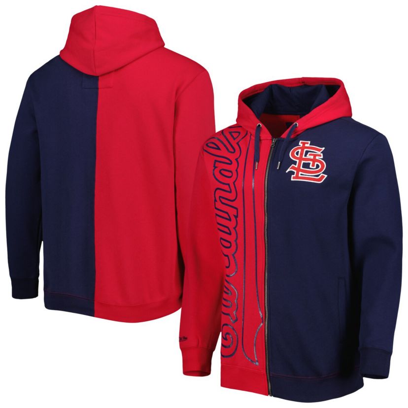 MLB St. Louis Cardinals Fleece Full-Zip Hoodie