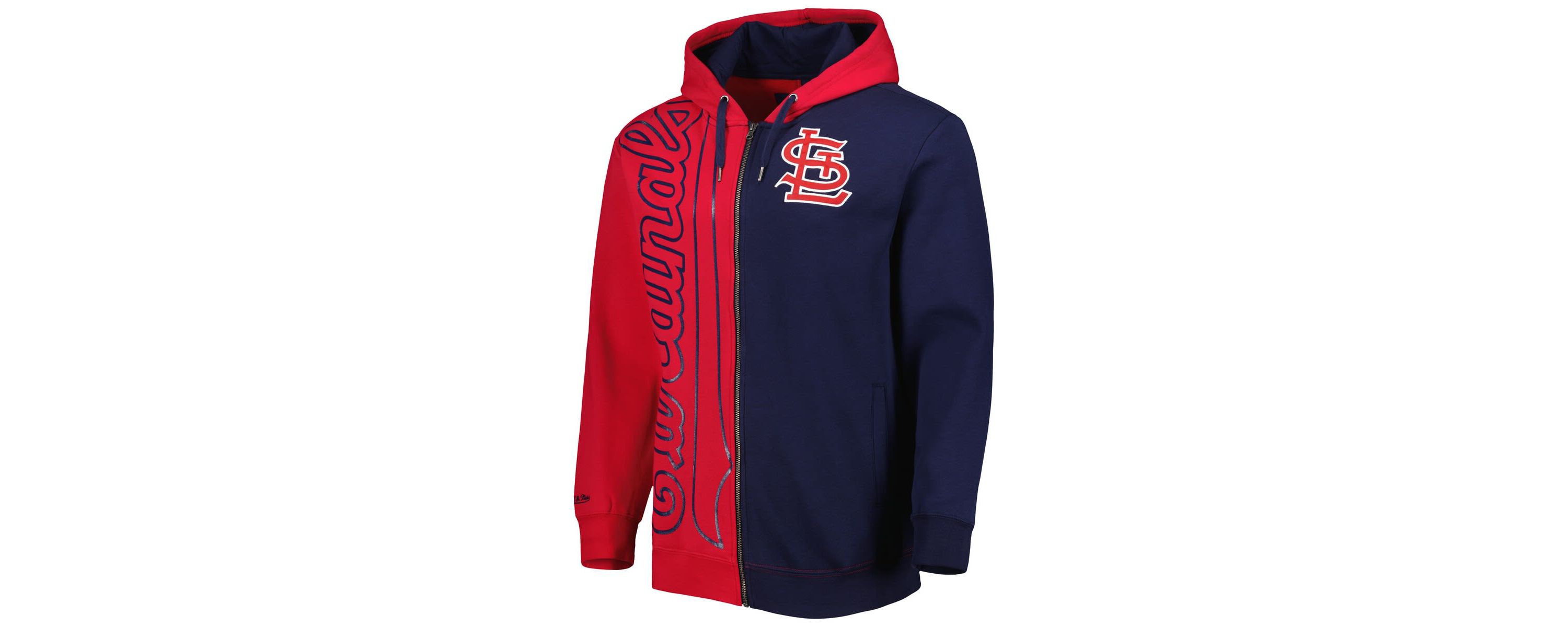 MLB St. Louis Cardinals Fleece Full-Zip Hoodie