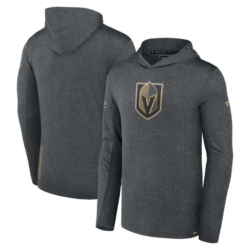 NHL Fanatics Vegas Golden Knights Authentic Pro Lightweight Pullover Hoodie